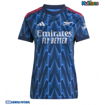Camisa de Futebol Arsenal Declan Rice #41 Equipamento Secundário Mulheres 2025-26 Manga Curta
